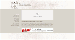 Desktop Screenshot of centro-leonardo.it
